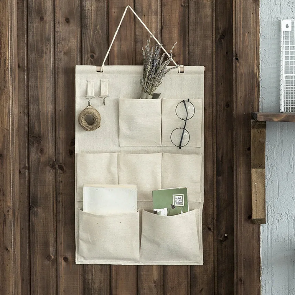 Over The Door Organizer, Linen Hanging Wall Organizer, Hanging Space Saver, Over The Door Hanger, Hanging Storage, Over Door Storage, Door Hanging