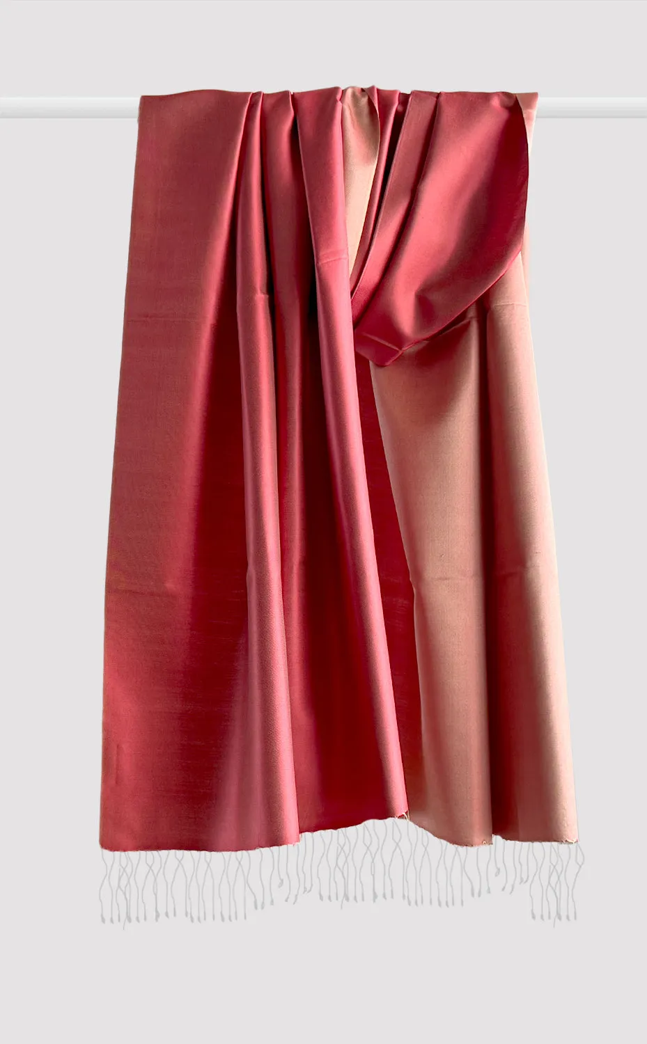 Peach Blossom Silk Stole
