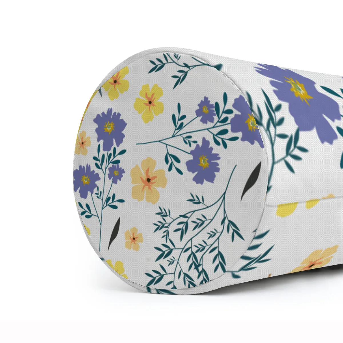 Purple & Yellow Floral Foldable laundry Basket