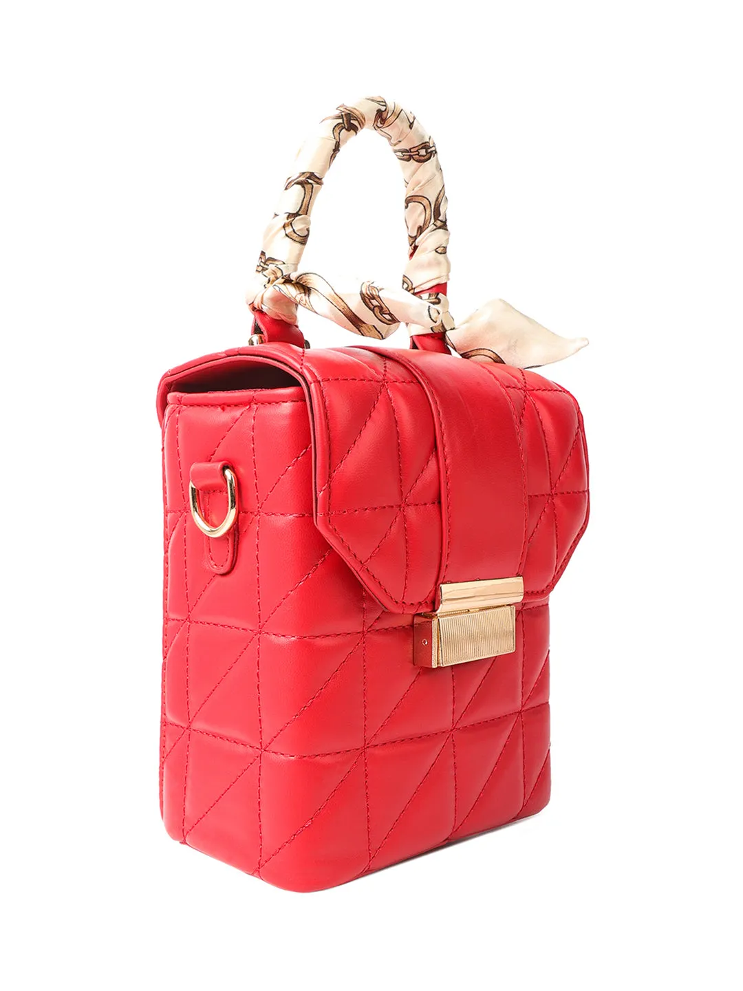 Quilted Bucket Handbag