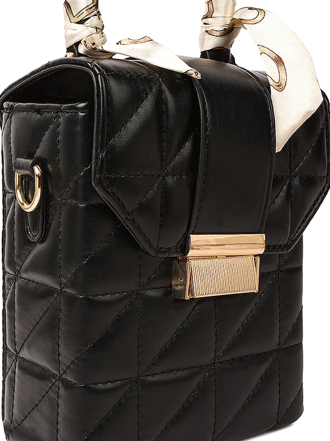 Quilted Bucket Handbag