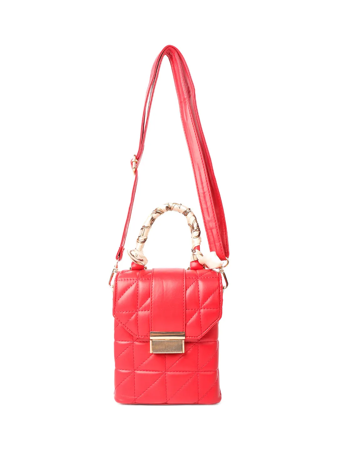 Quilted Bucket Handbag