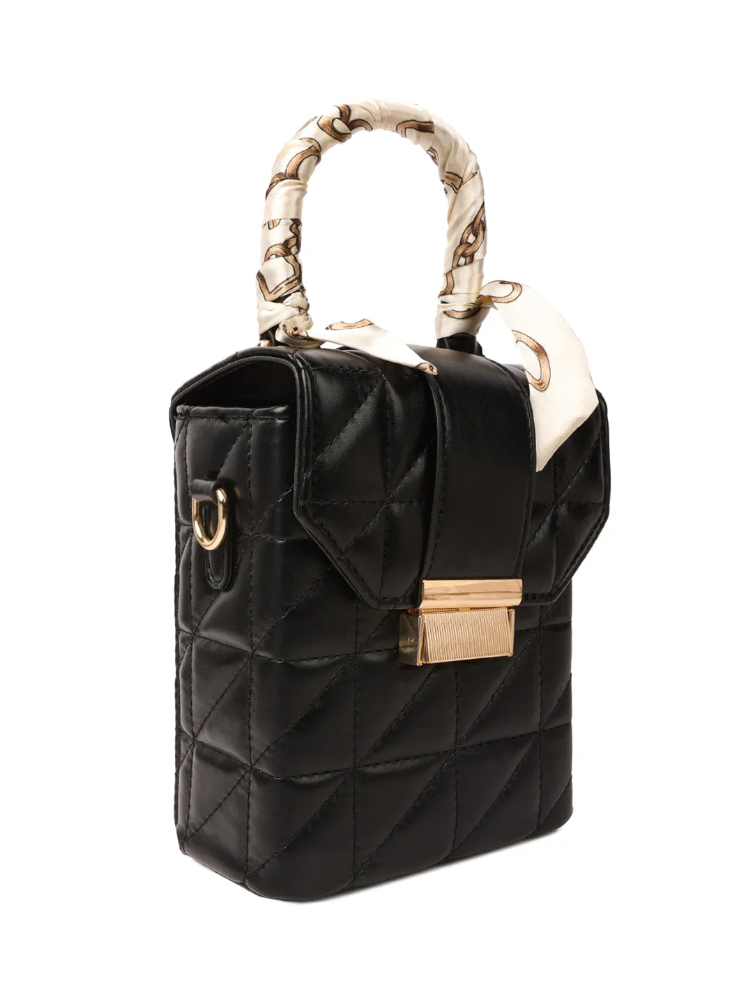 Quilted Bucket Handbag