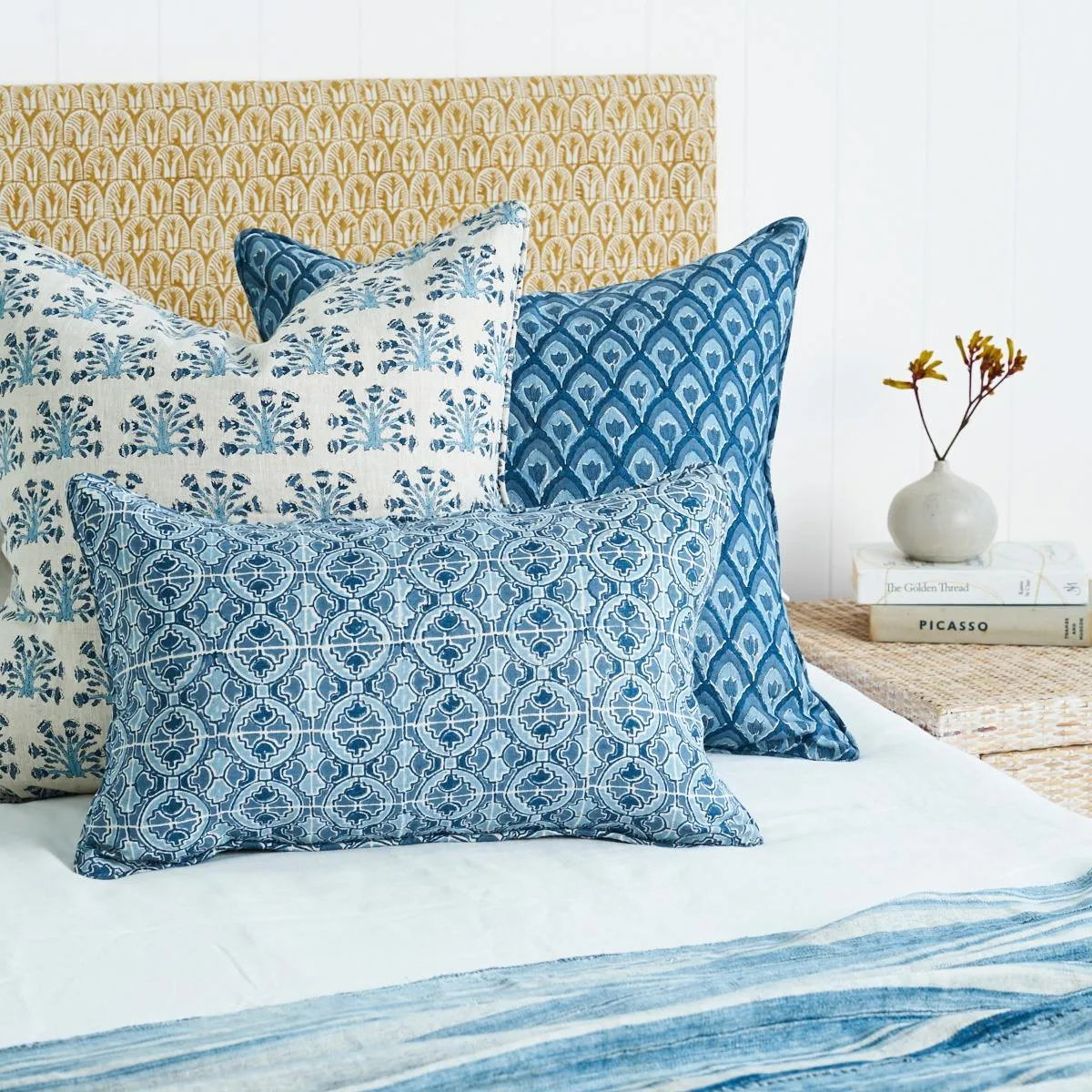 Ravello Riviera Linen Cushion