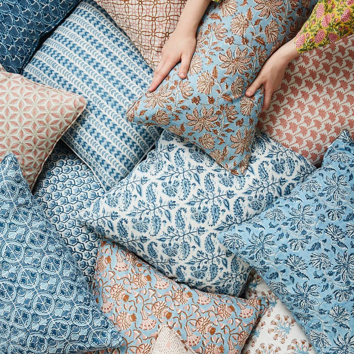 Ravello Riviera Linen Cushion