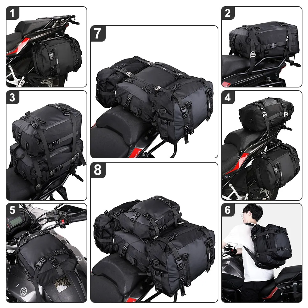 Rhinowalk Multifunctional Bike Seat Bag Pack
