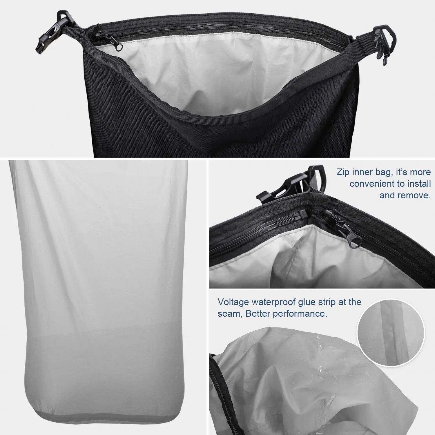 Rhinowalk Multifunctional Bike Seat Bag Pack