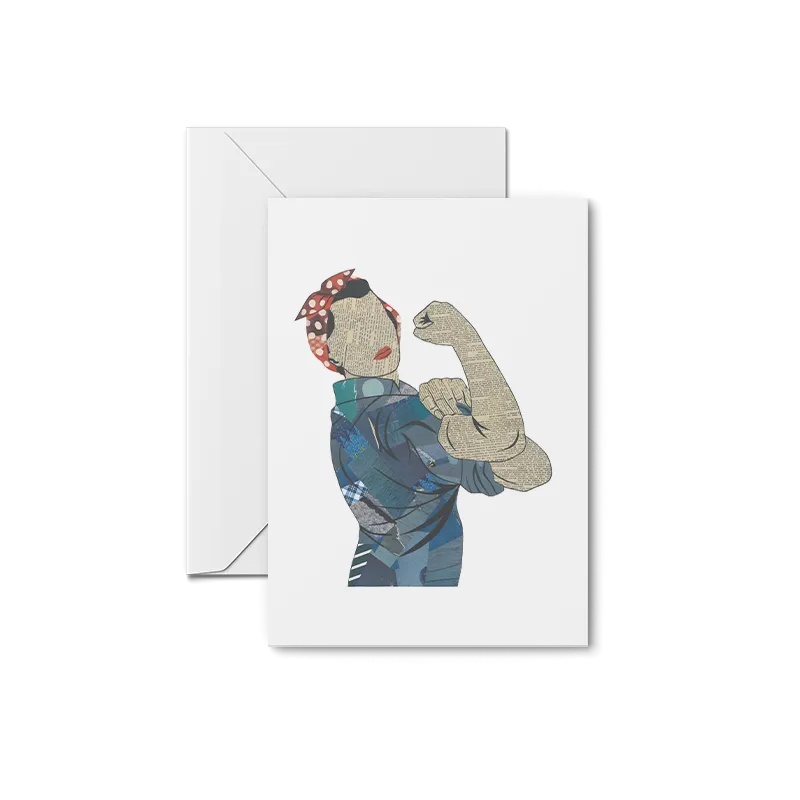 Rosie the Riveter Art Prints | Notecards