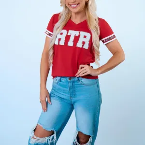 RTR Crimson Jersey Tee