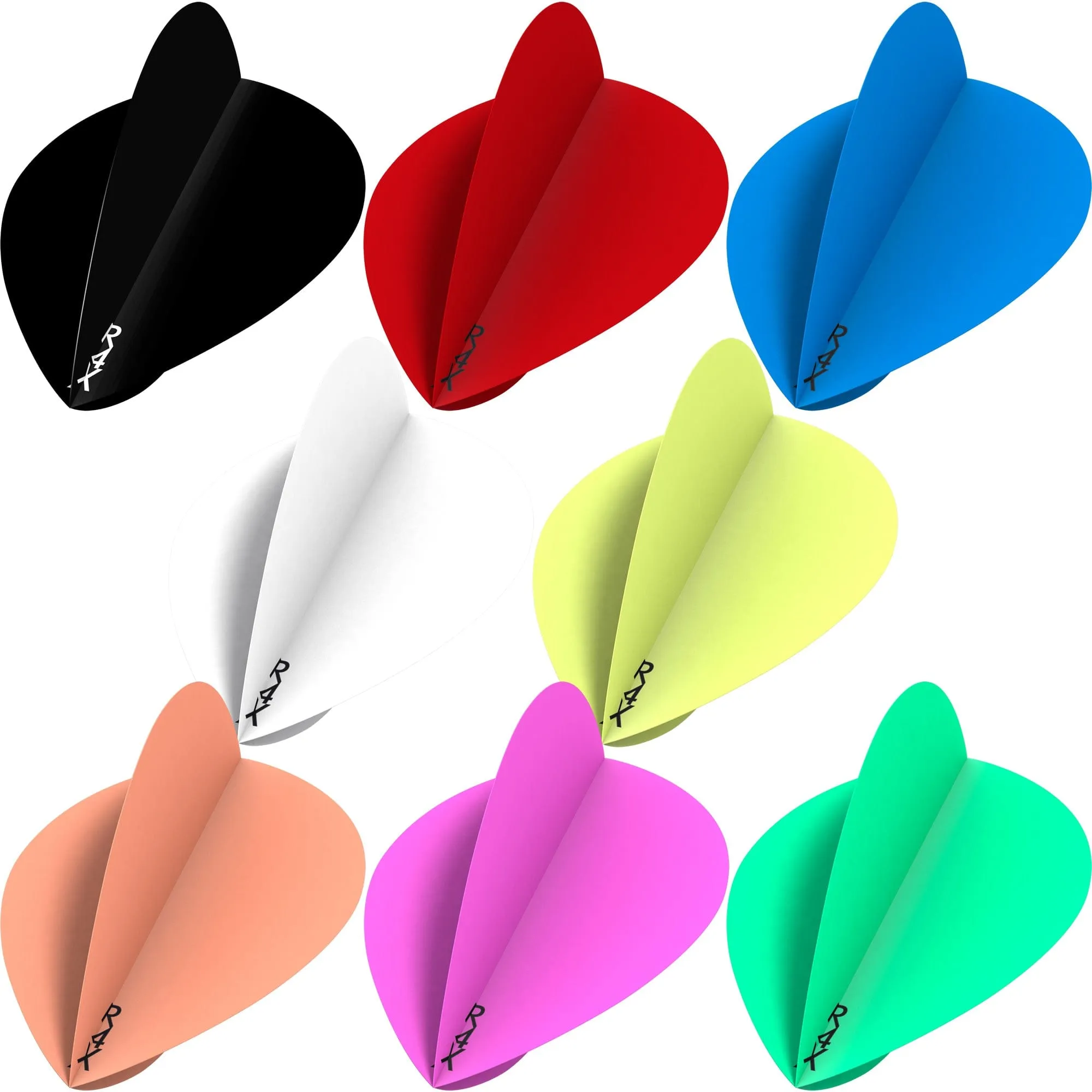 *Ruthless R4X - Solid - Dart Flights - 100 Micron -  Pear