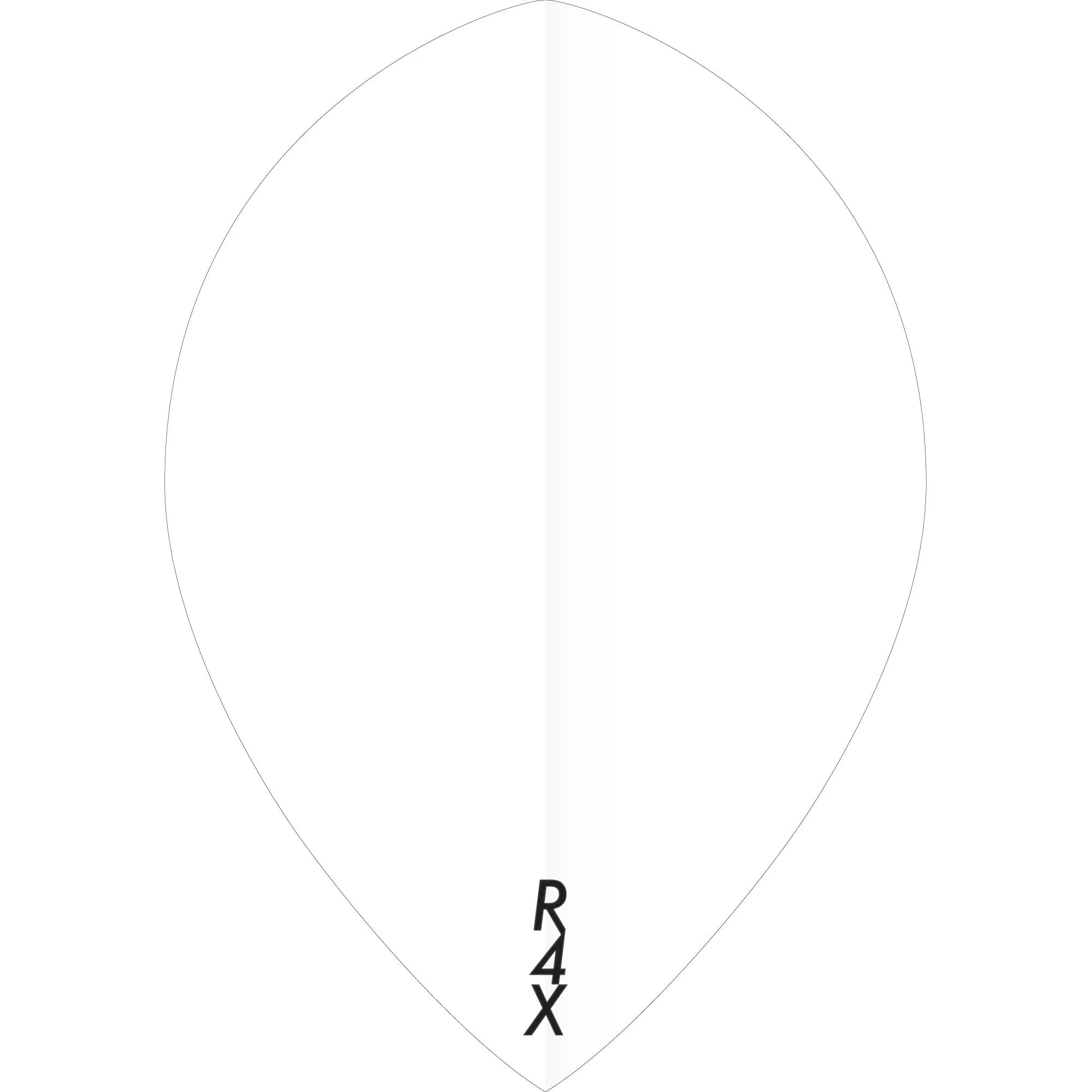 *Ruthless R4X - Solid - Dart Flights - 100 Micron -  Pear