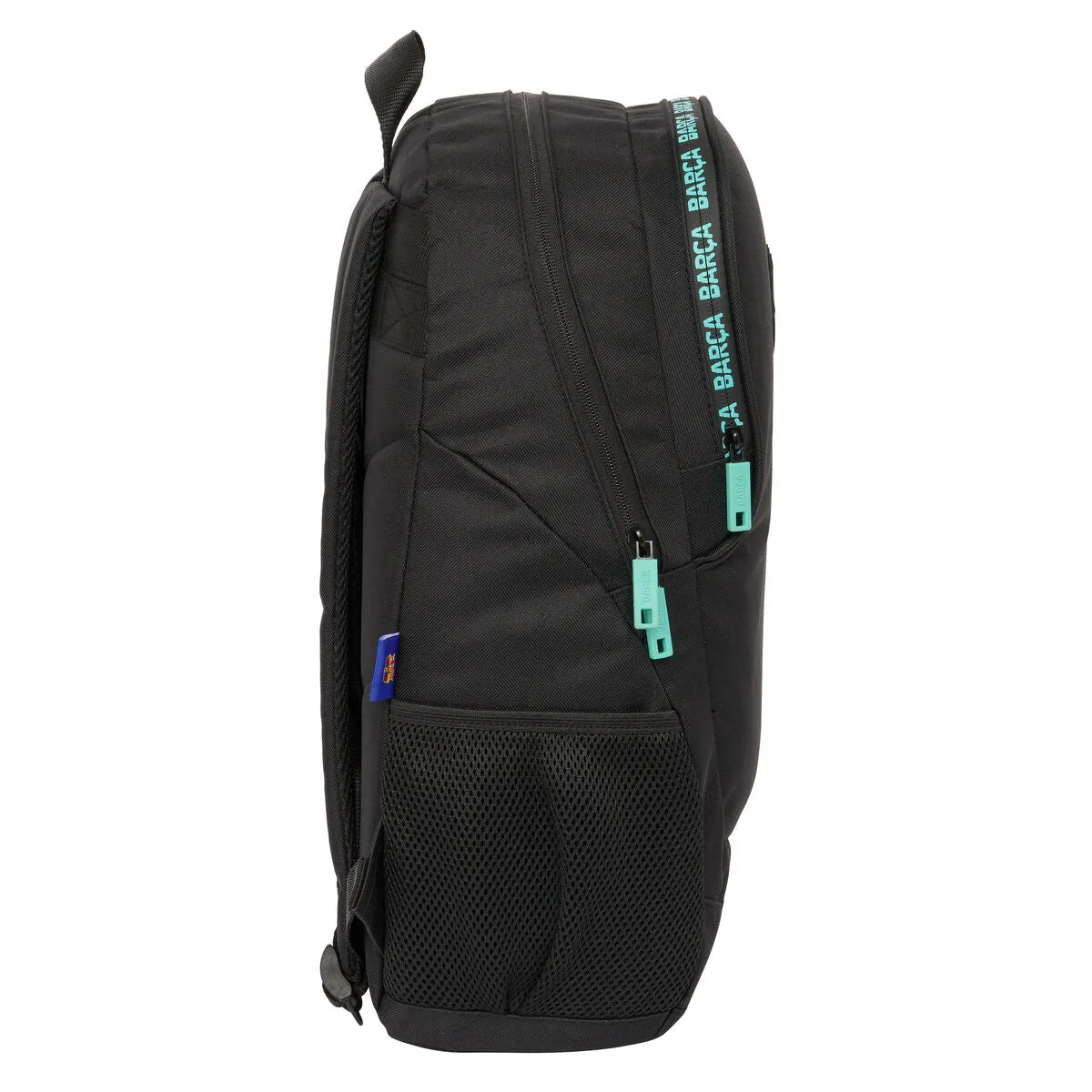 School Bag F.C. Barcelona Black 32 x 44 x 16 cm