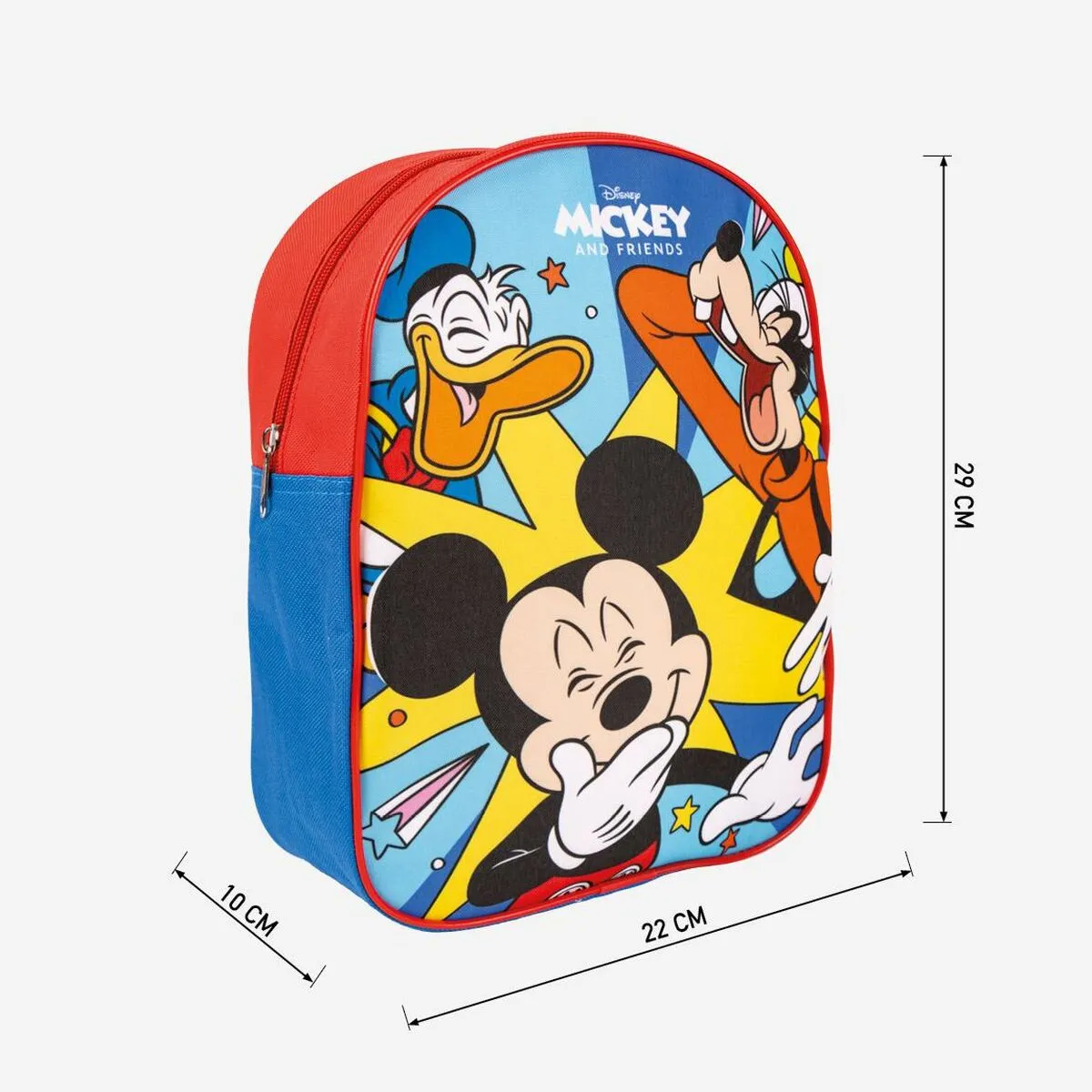 School Bag Mickey Mouse Red