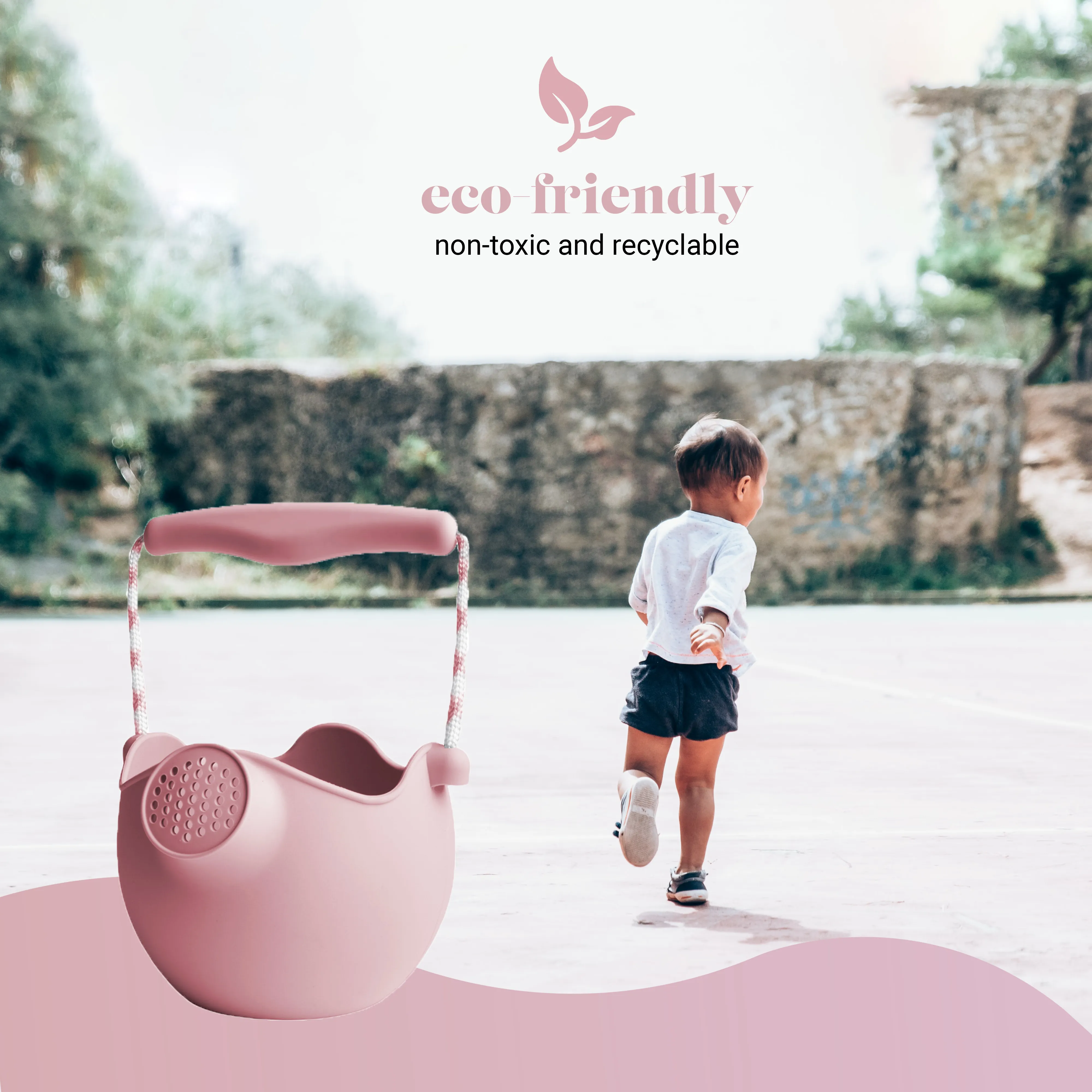 Scrunch - Watering Can Dusty Rose