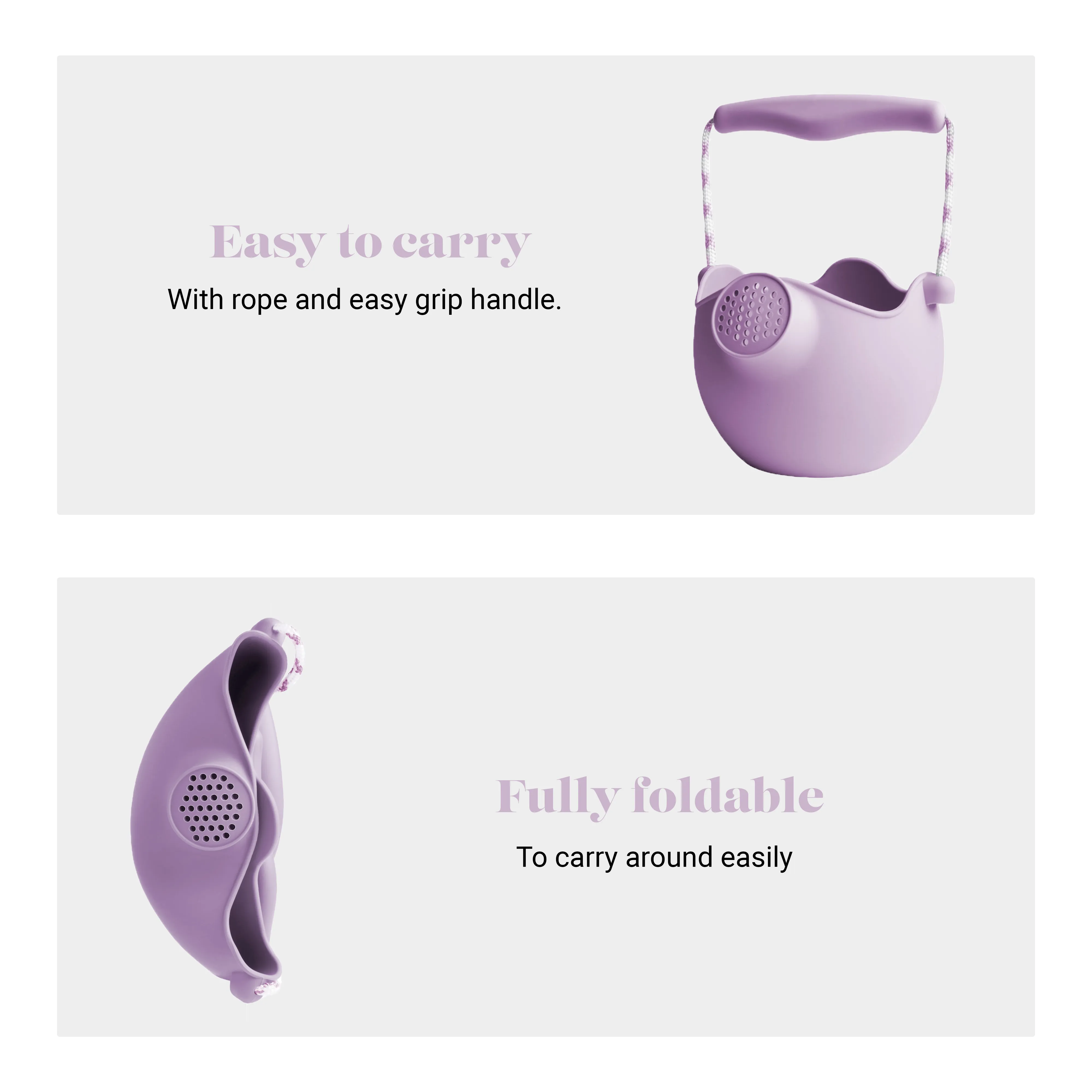 Scrunch - Watering Can Light Purple
