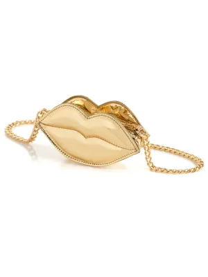 SHI KISS MINI Micro BAG in GOLD