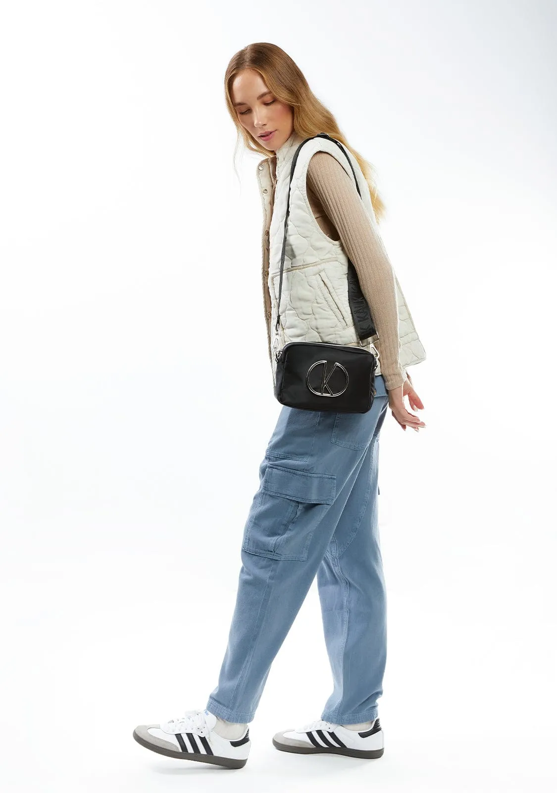Shoulder Bag Ultra Black Kalk