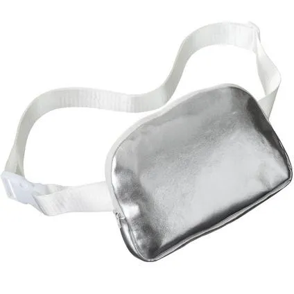 Silver Belt Bag | 1 ct