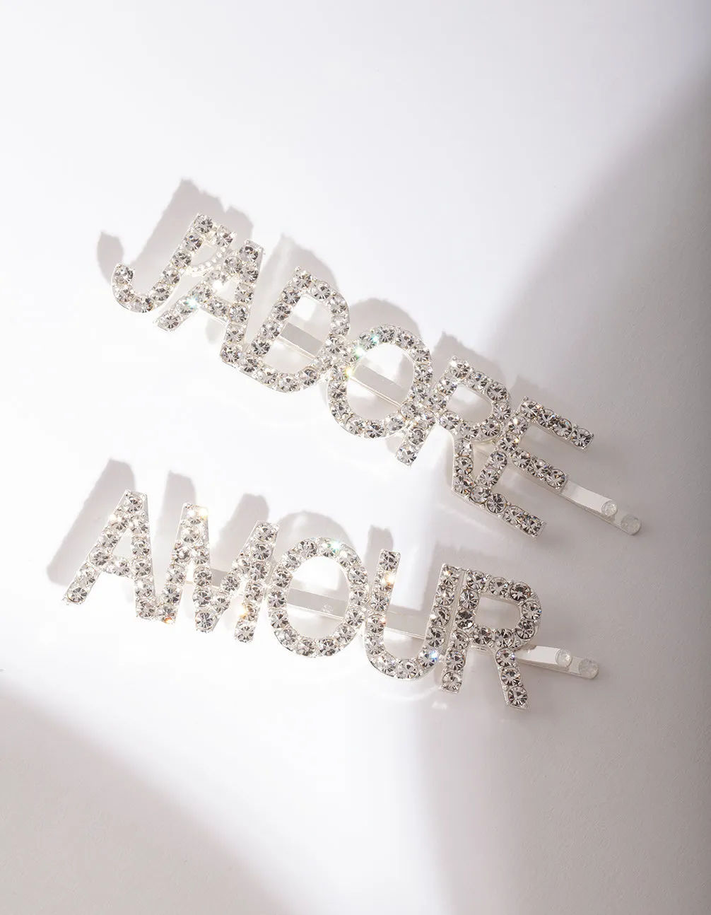 Silver J'Adore Amour Clip Pack
