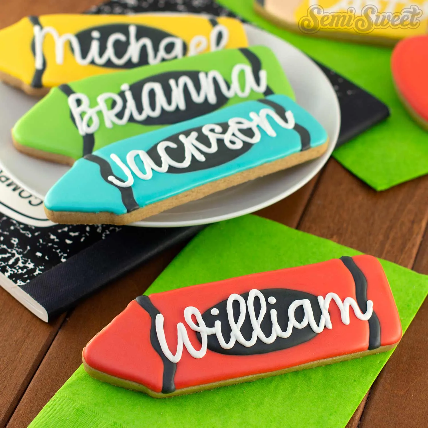 Skinny Long Crayon Cookie Cutter