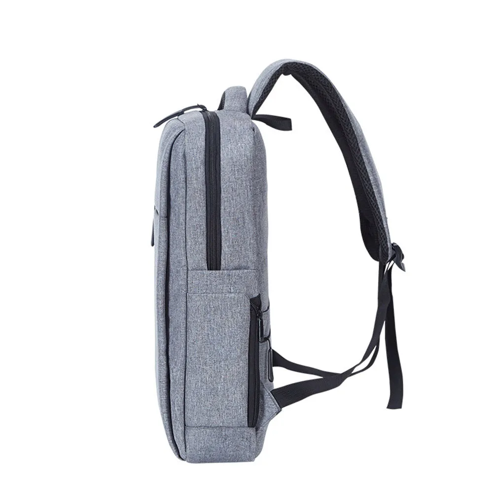 Slim Laptop Backpack for College Students High Quality Commercial Bag with USB Charging Port