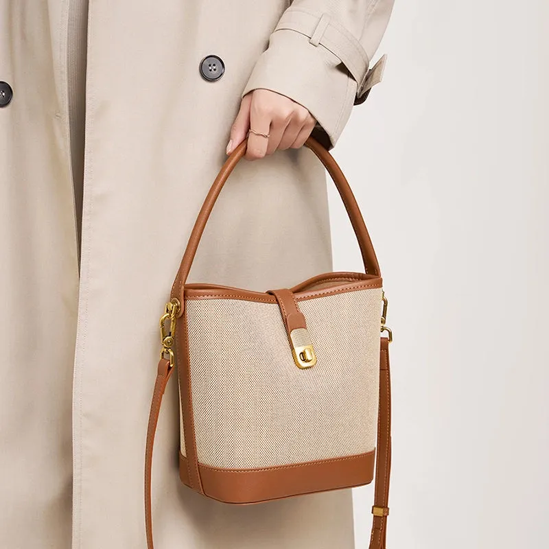 Small Crossbody Bucket Bag