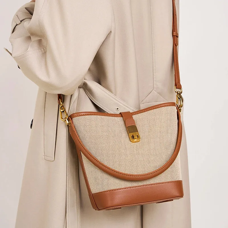 Small Crossbody Bucket Bag