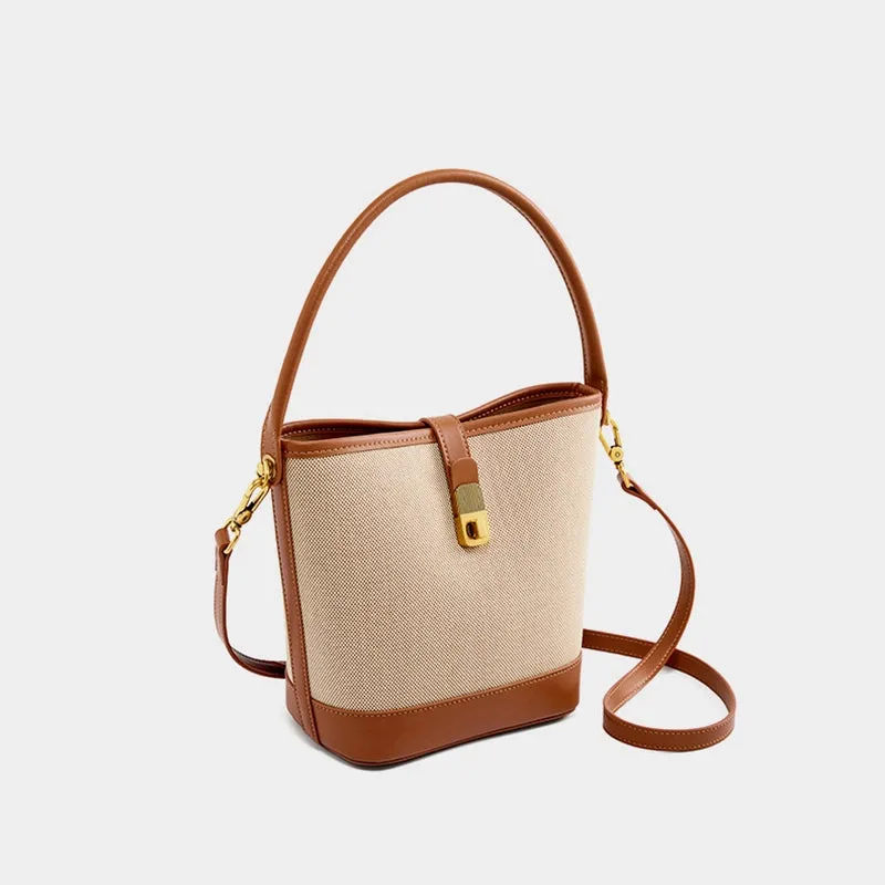 Small Crossbody Bucket Bag