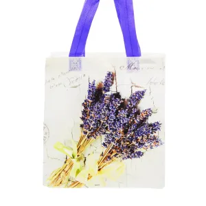 Small Lavender Bunch Printed PP Non-Woven Bag