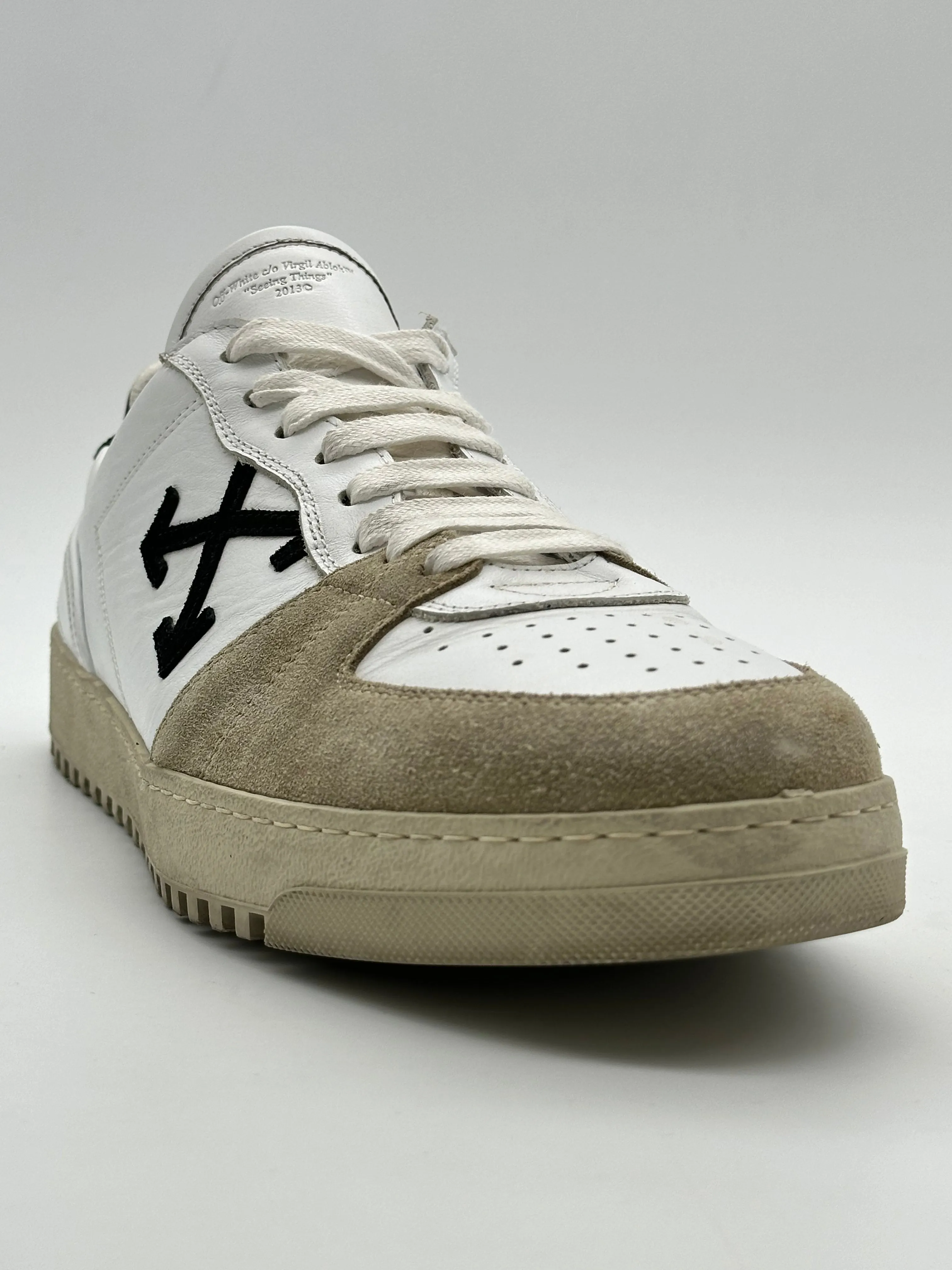 Sneakers With Suede Details