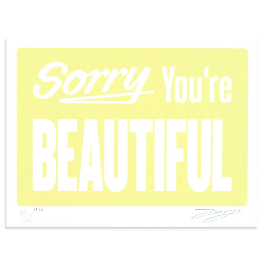 Sorry You're Beautiful