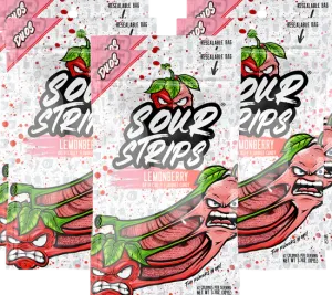 Sour Strips - Lemonberry 3.4oz Bag