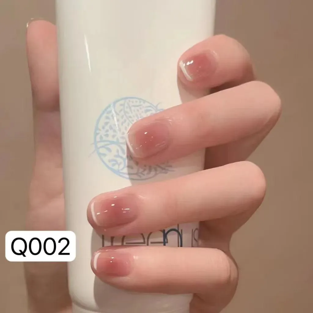 Sparkling Diamond False Nails Set: Glamorous 3D Designs