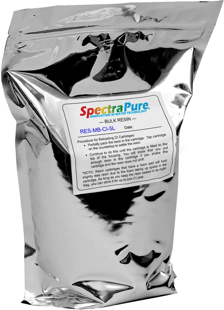 SpectraPure® Mixed-Bed Color-Indicating DI Resin - Bulk Bags