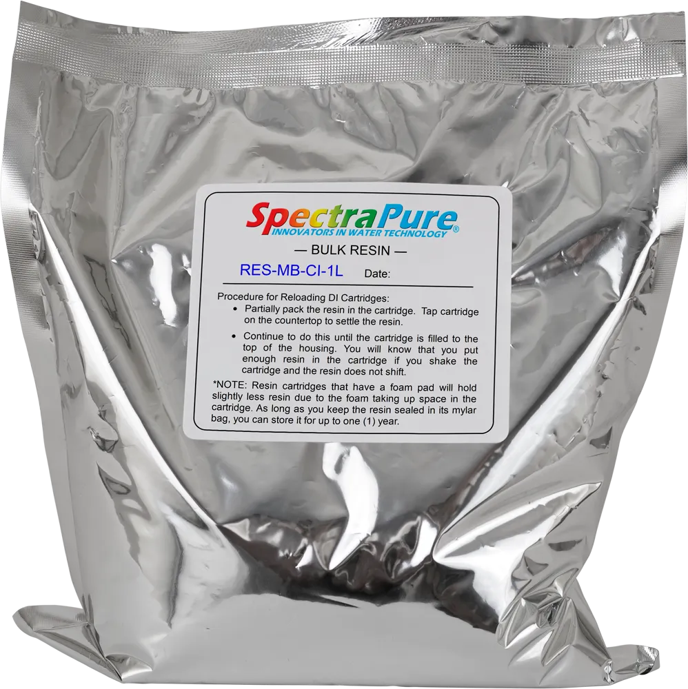 SpectraPure® Mixed-Bed Color-Indicating DI Resin - Bulk Bags