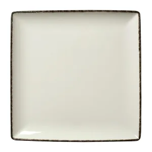 Steelite Charcoal Dapple Square One Plates 270mm (Pack of 6) - VV1329