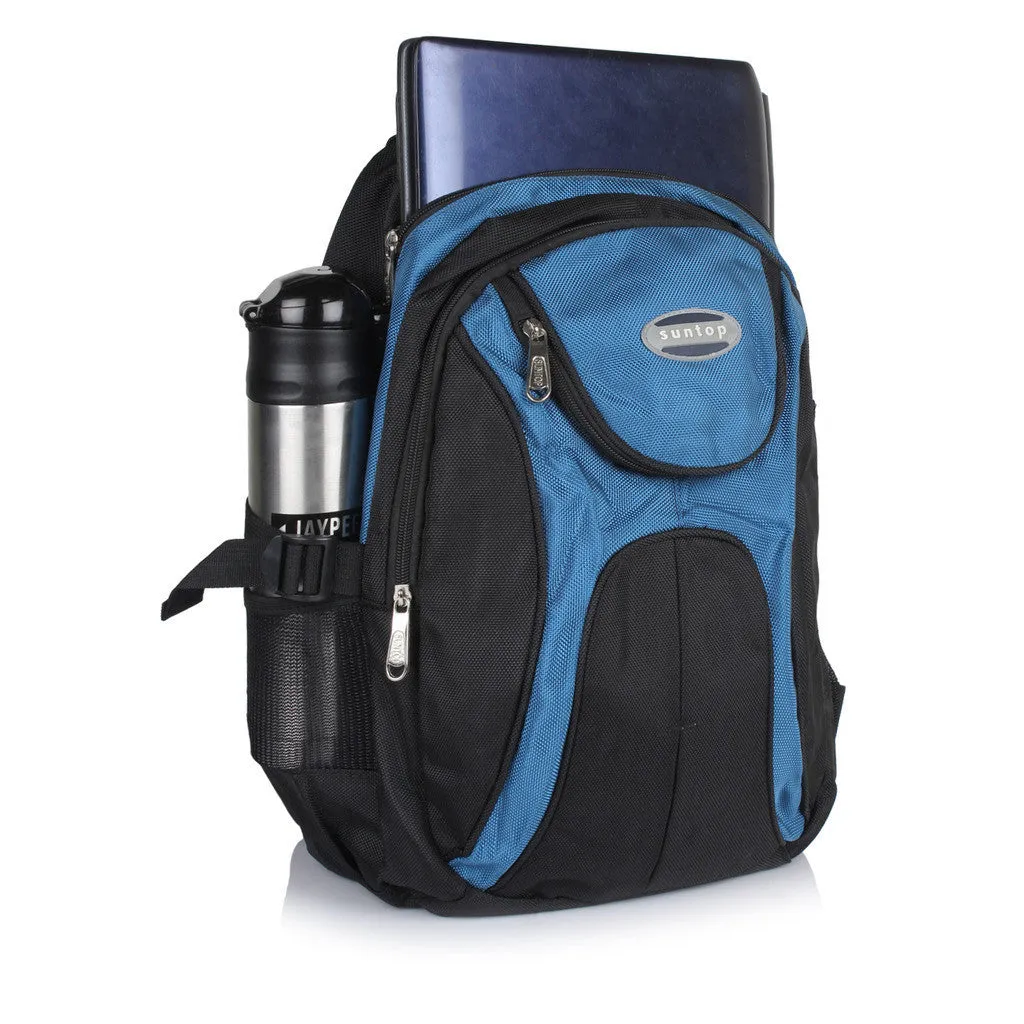 Suntop A80 22 L Backpack(Black and Blue)