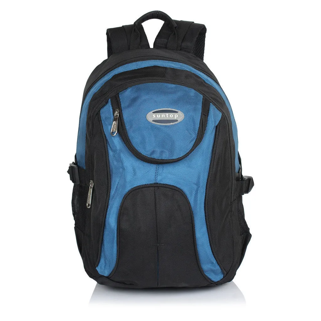 Suntop A80 22 L Backpack(Black and Blue)