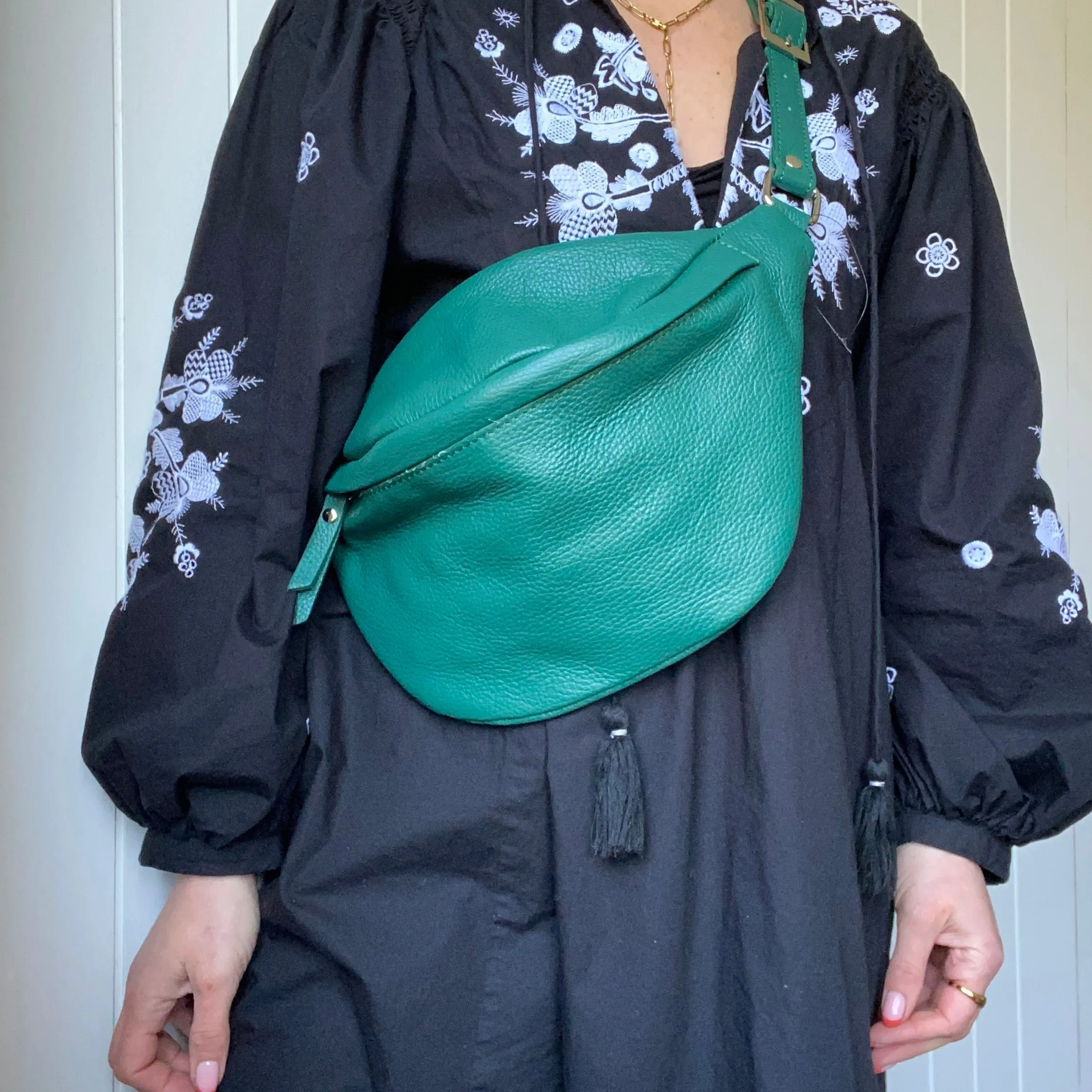 The Large Leather Bumbag / Sling Bag