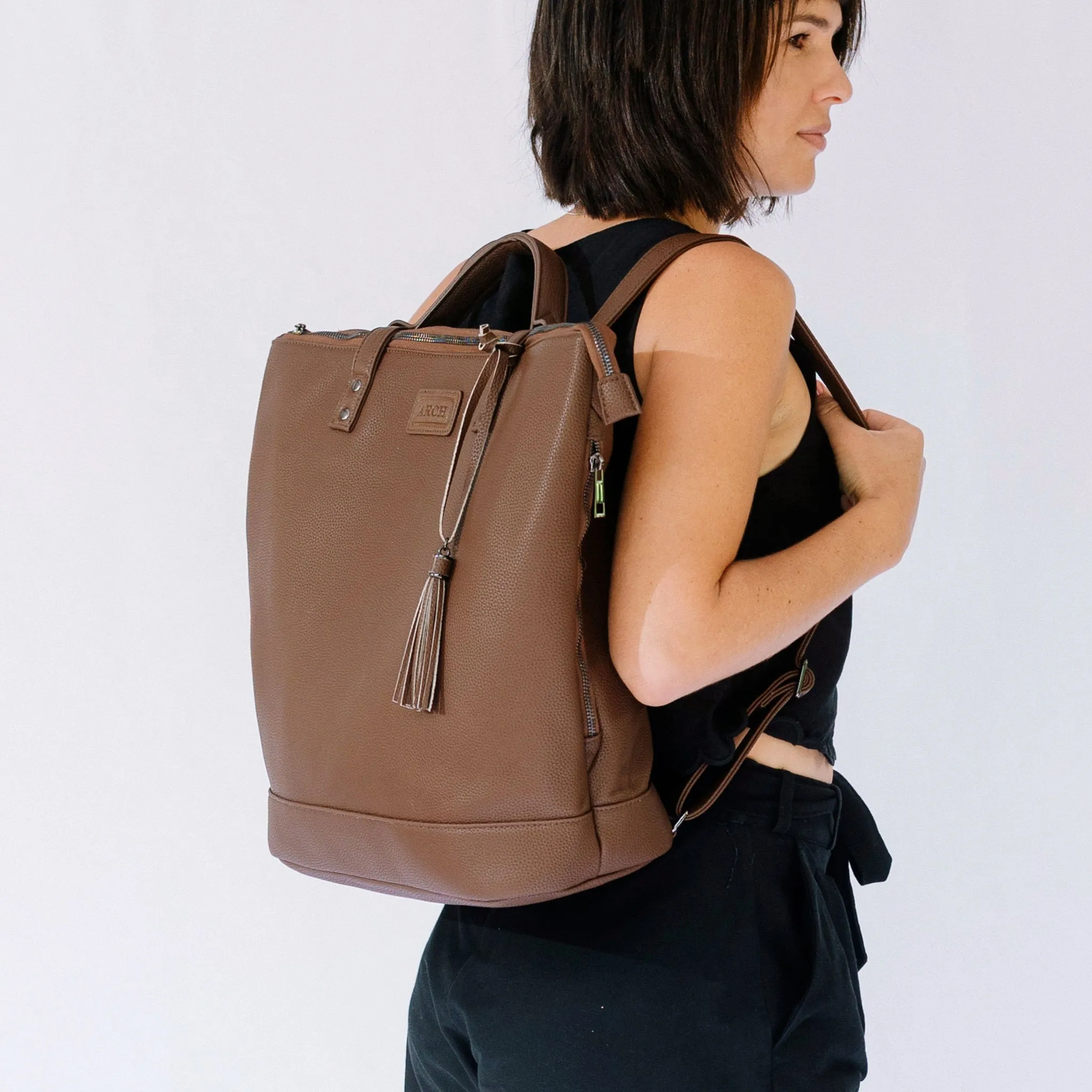 The Luxe Arch Bag - Vegan Chocolate (Limited Edition)