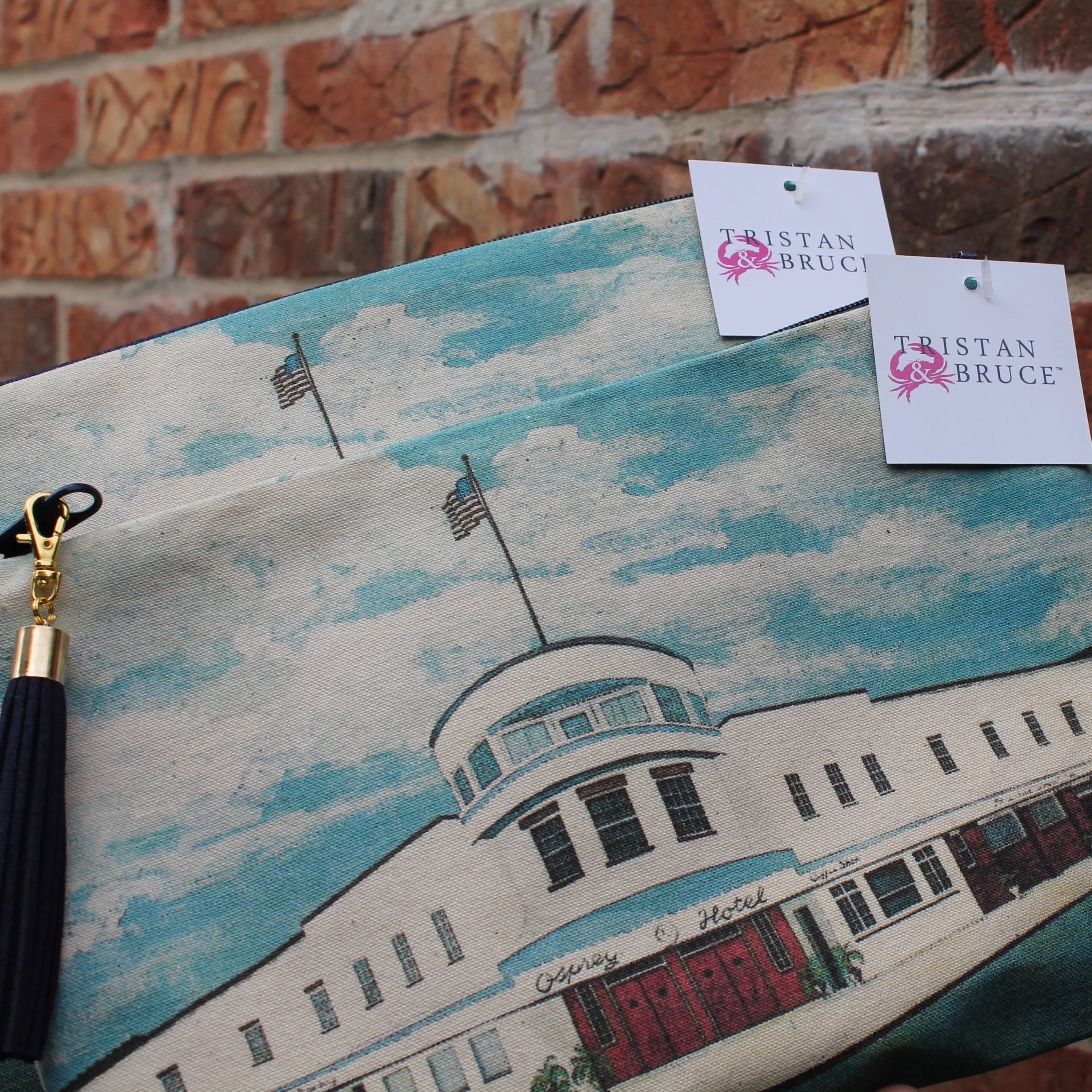 The Osprey clutch bag