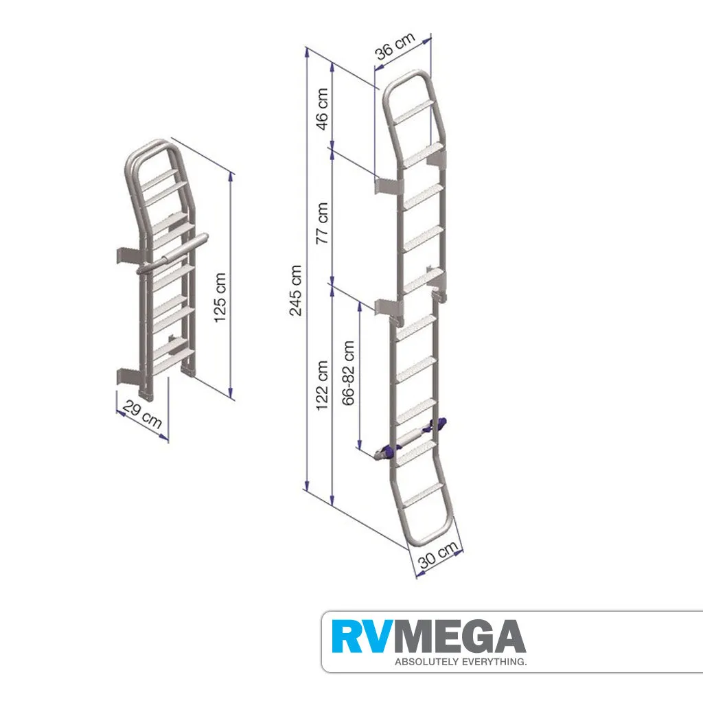 Thule Double Folding Ladder 10 step