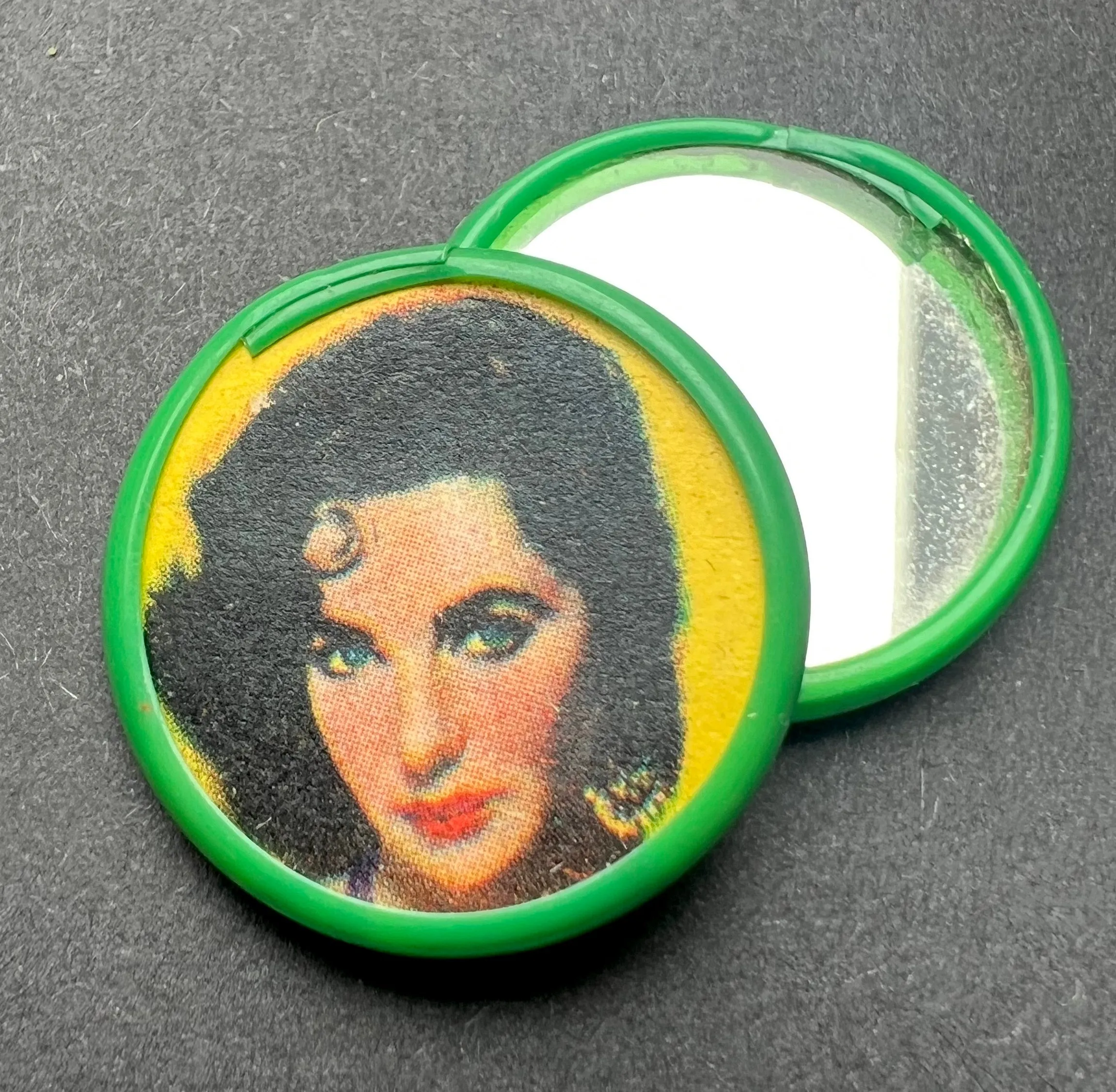 Tiny 1" Vintage Film Star Mirrors