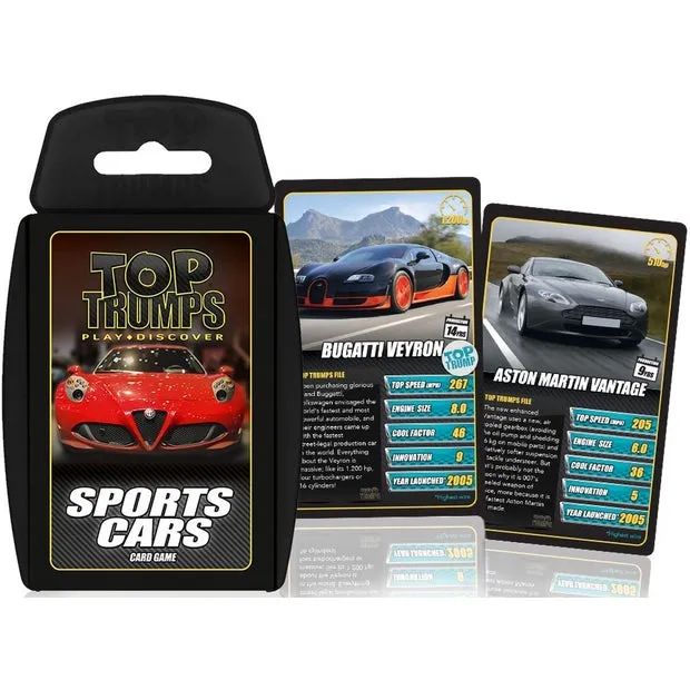 Top Trumps Card Sports Cars