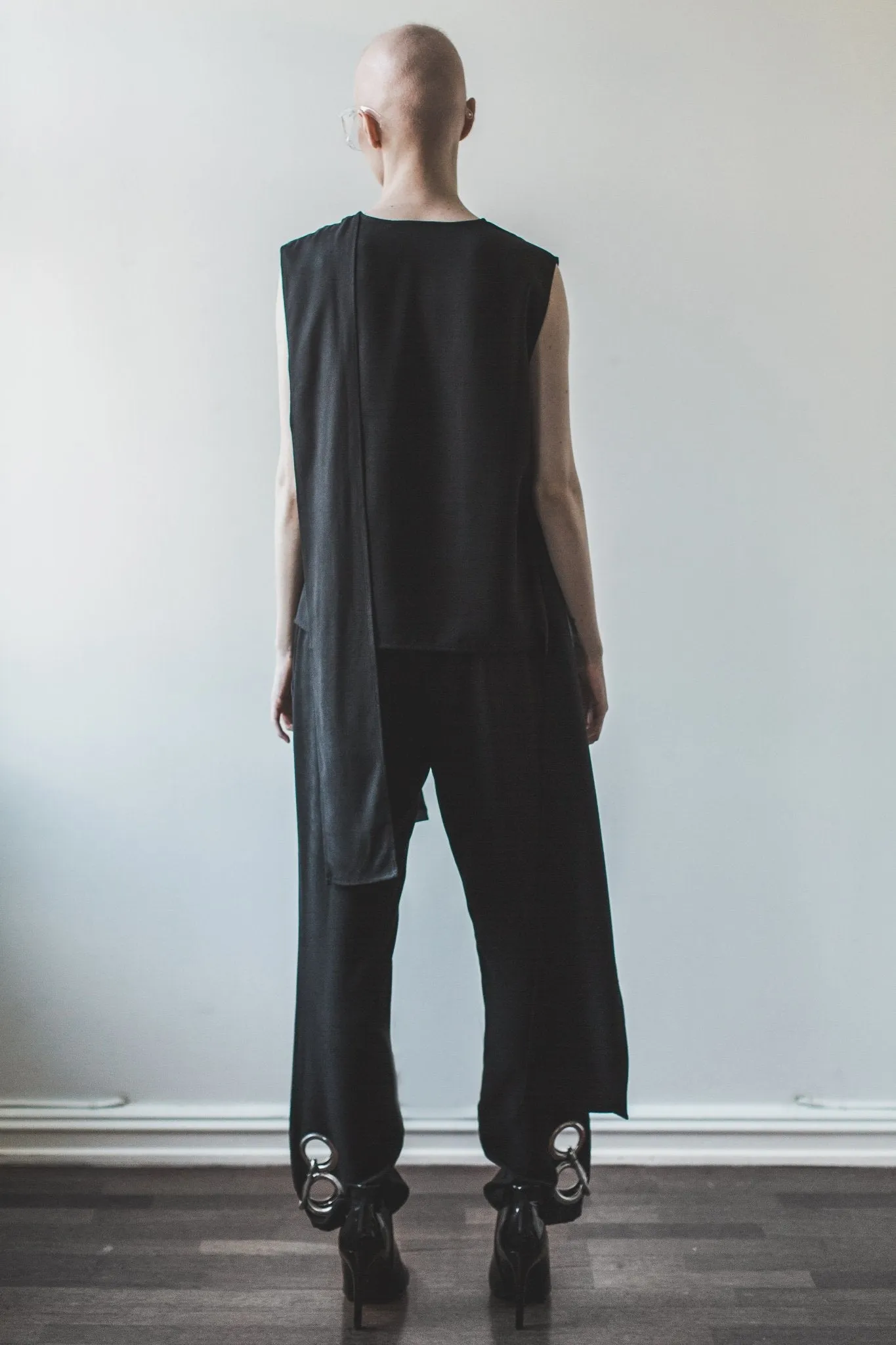 Top with Tie Details