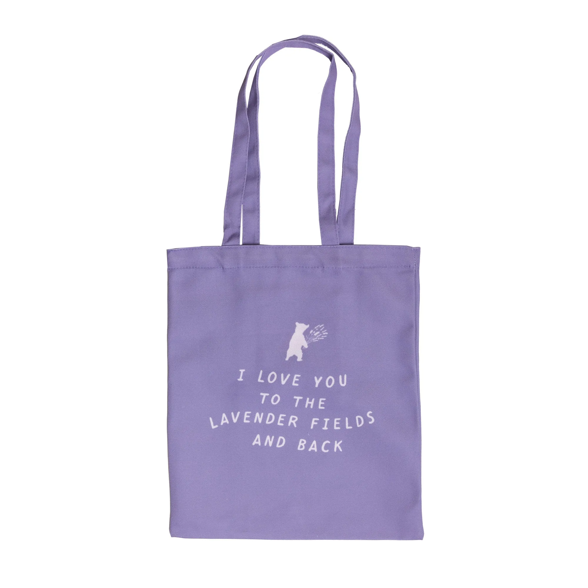 Tote Bag - I Love You to the Lavender Fields