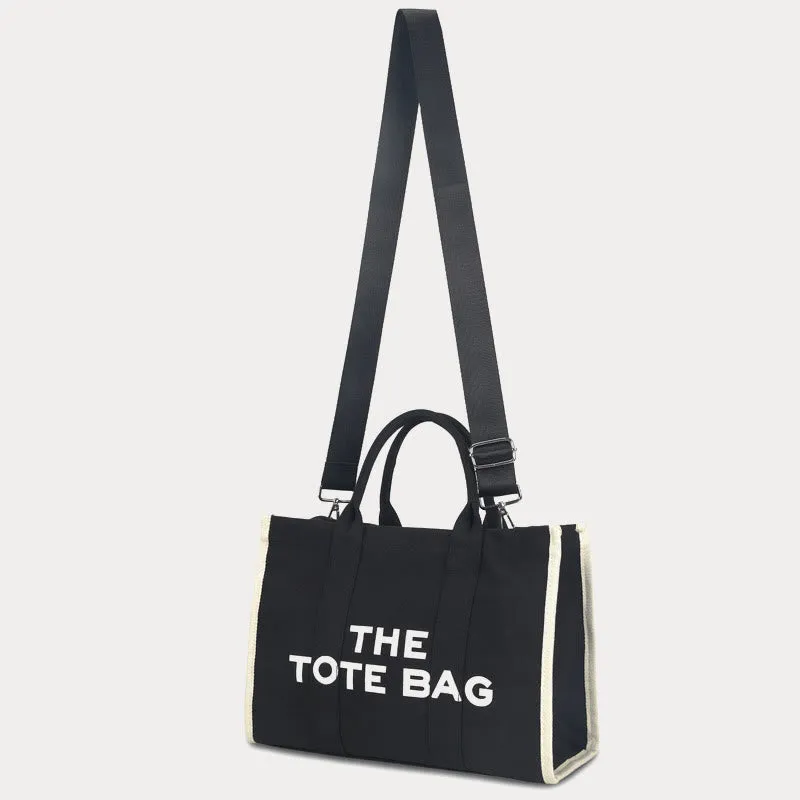 Tote For Women Bohemian Style Wide Strap Crossbody Bag
