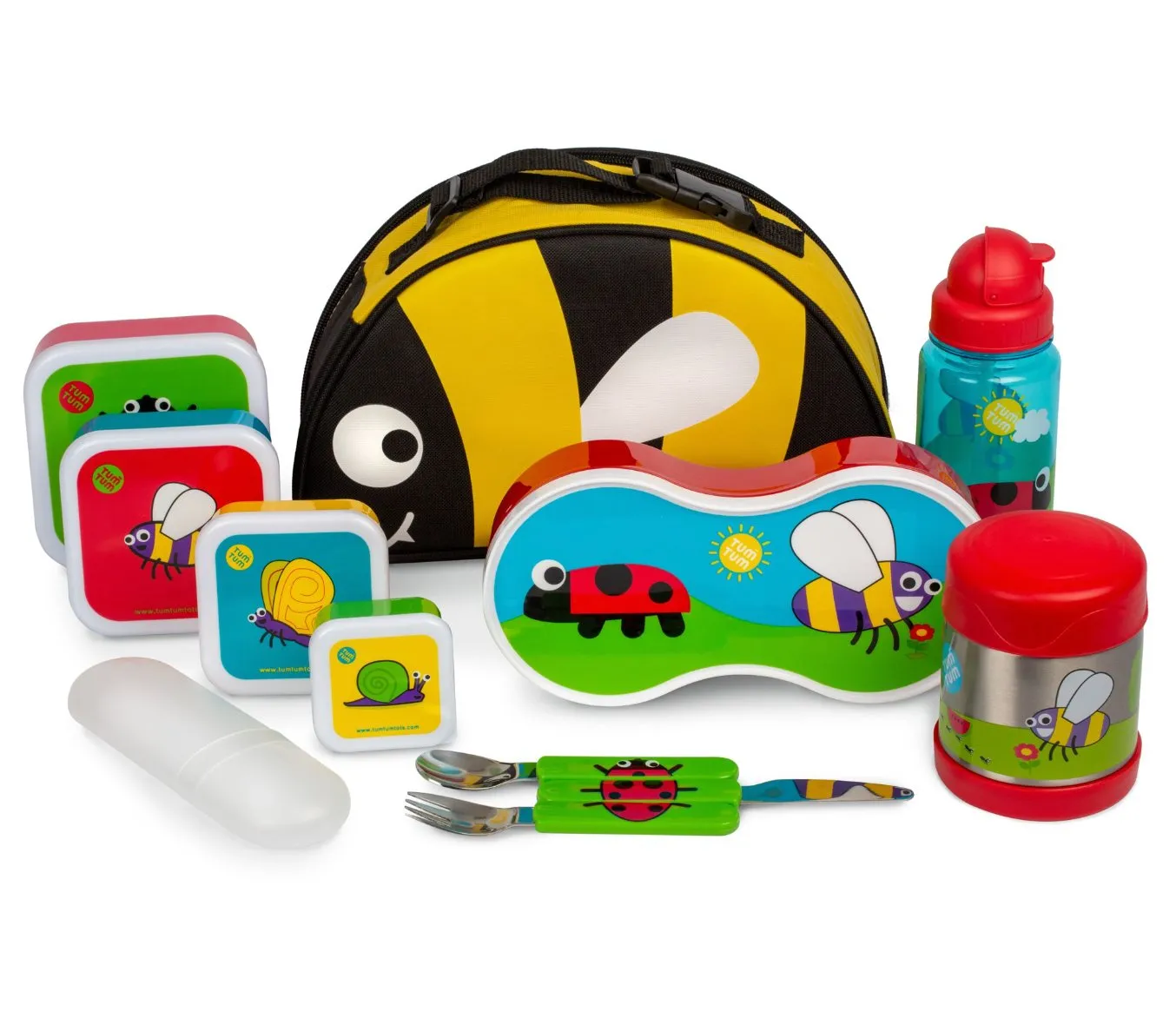 Tum Tum Insulated Lunch Box (Bee)