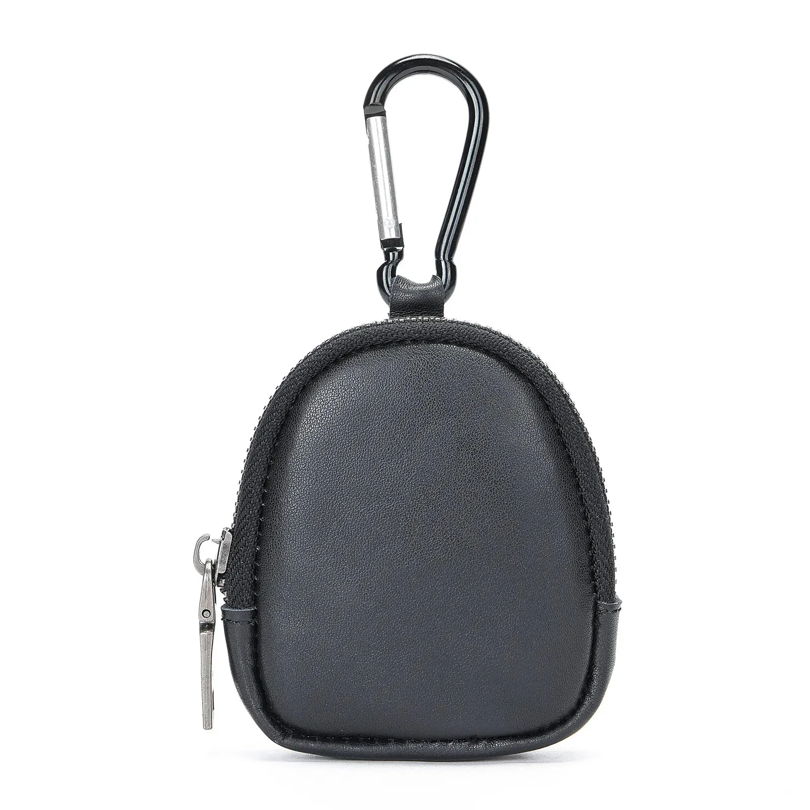 UAKISS  -  New Cow Leather Women's and Men's Mini Change Vintage Coin Bag Headphone Strap Purse Storage Key Bag For Man And Woman