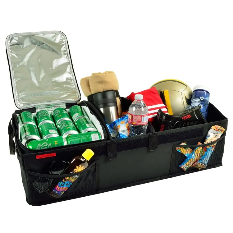 Ultimate Rigid Base Trunk Organizer with Cooler